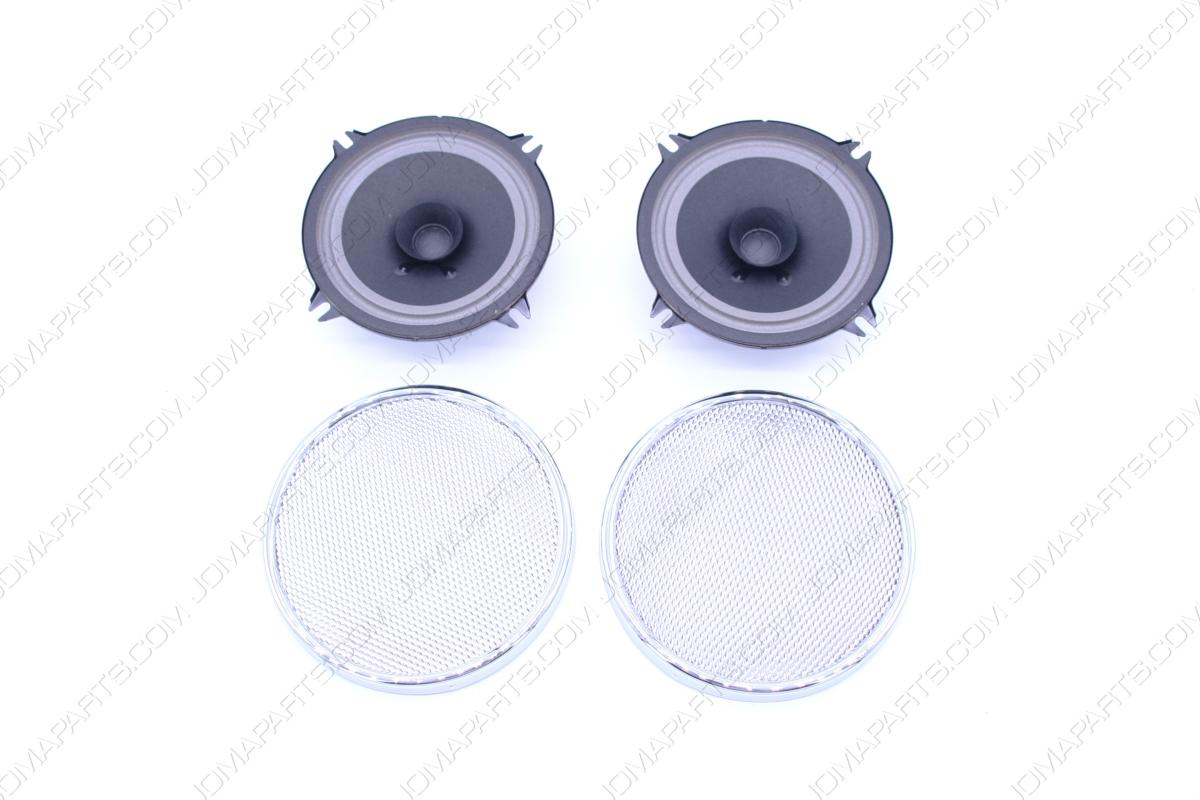 JUEGO DE ALTAVOCES REDONDOS CON REJILLA 356 BT6 - C