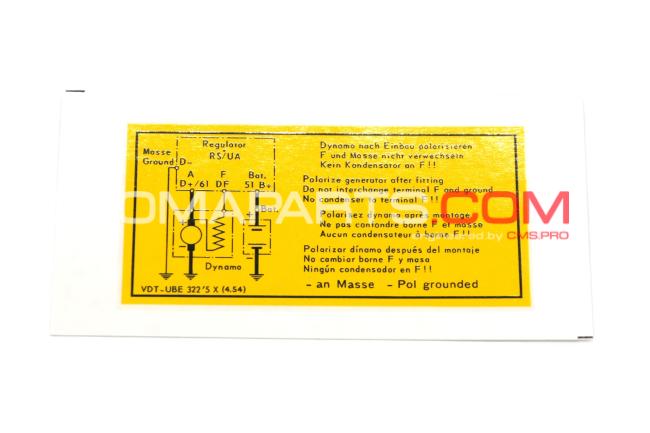 AUTOCOLL."REGULAT.VOLT."356 54-58