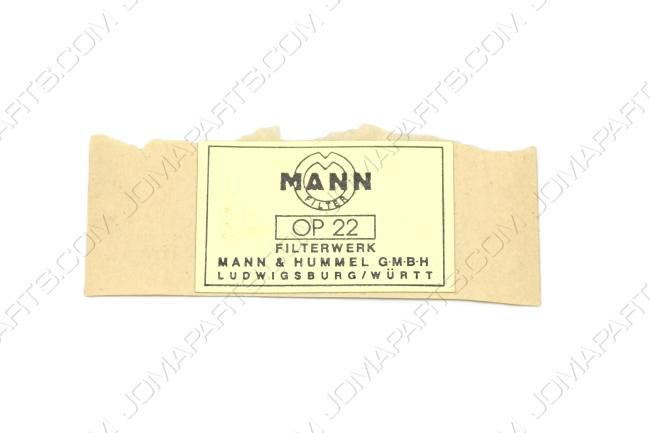 JUEGO DE ADHESIVOS PARA FILTRO DE ACEITE MAN 356