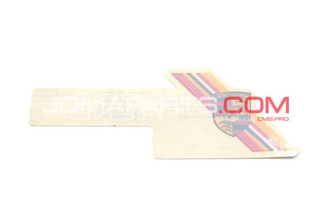 AUTOCOLL. "PORSCHE FRIEND" 20 CM