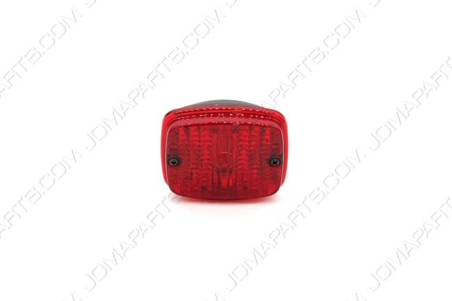 ACHTERSTE MISTLAMP ROOD 911 -86 ZWARTE BEHUIZING