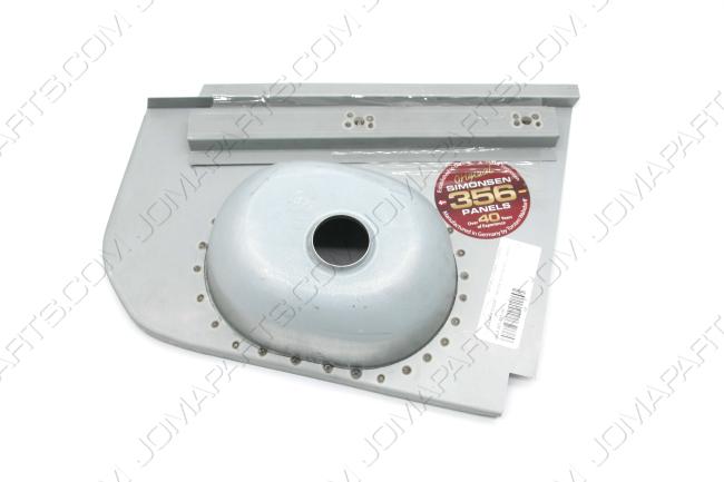 BATTERY BOX SIDE PAN. L. 356 T6-C