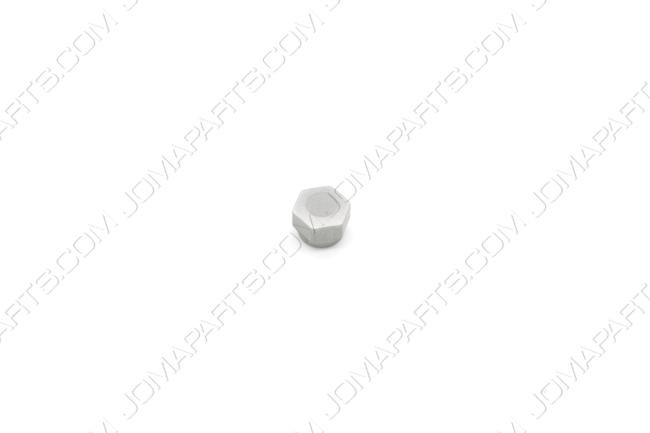 CAP NUT WIPERARM SILVERGREY 64-67