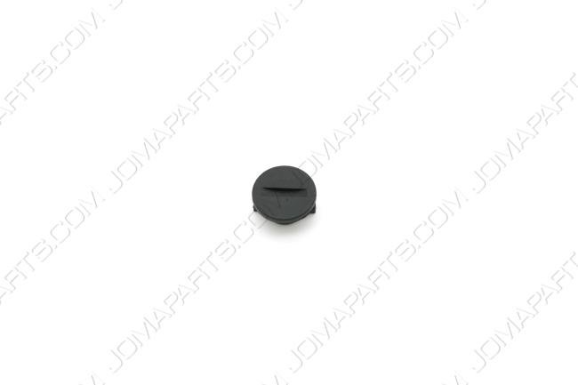 PLASTIC VIJS AFDEKPLAAT KATOOGBALK ZWART 993