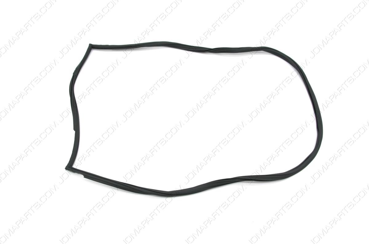 RUBBER OP ACHTERSTE ZIJRUIT 911 -77 COUPE