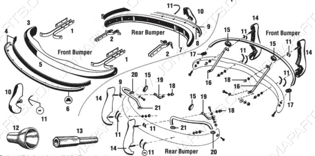 Parachoques & Accesorios 356 Pré A-A