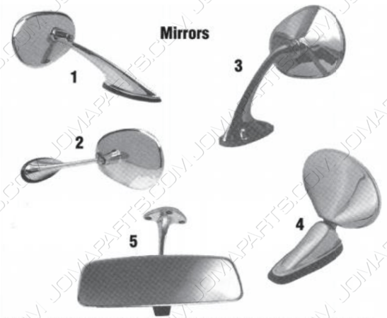 Espejos retrovisores 356