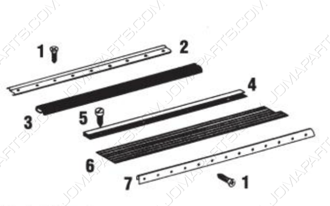 Dorpelrubbers & aluminiumstrips 356