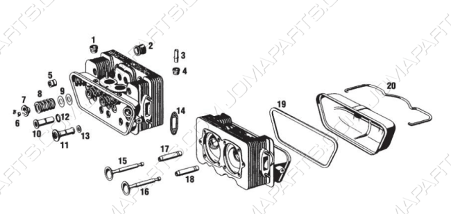 Composants de culasse 912