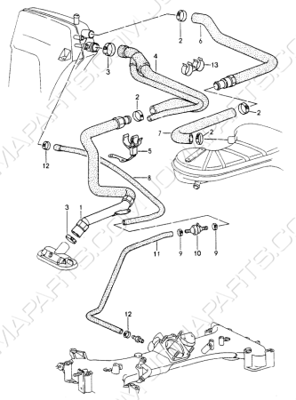Carter ontluchting 964 turbo