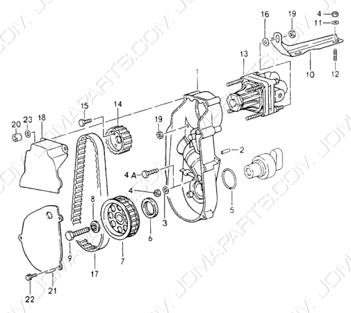 Power Steering Pump 964