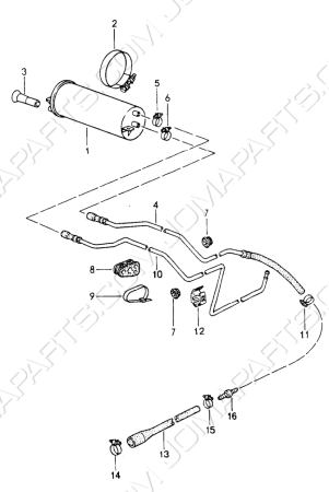 Filtre à charbon actif et accessoires 964