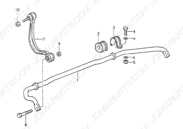 Anti-roll bar 964