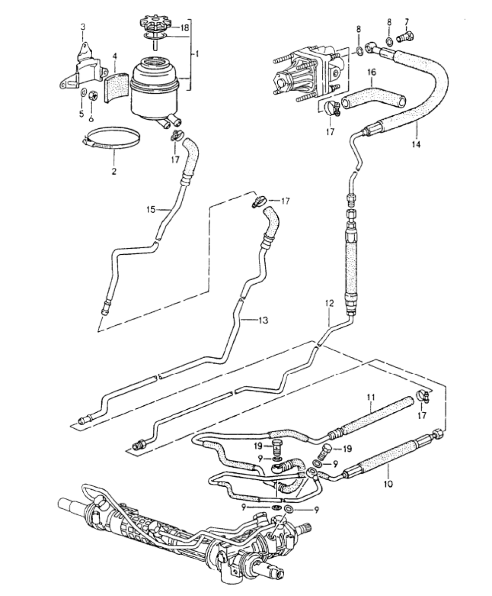 Power steering 964