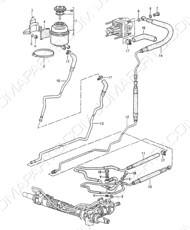 Power steering 964